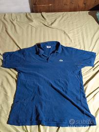 Polo Lacoste blu xl