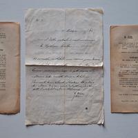 Documenti Antichi 1894-1907 Regno Italia e Viterbo