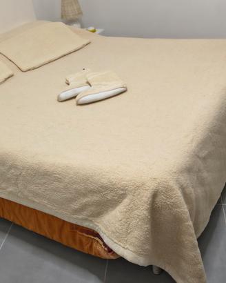 Completo letto matrimoniale lana merino