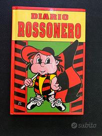 Diario rossonero scolastico vintage anni 90