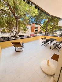 Jesolo-bilocale-rinnovato-ampia terrazza-centrale