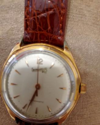 Orologio Eberhard placcato oro anni 60