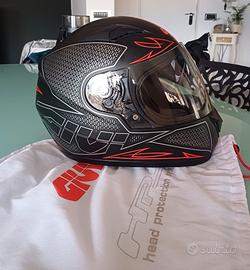 casco motociclista 