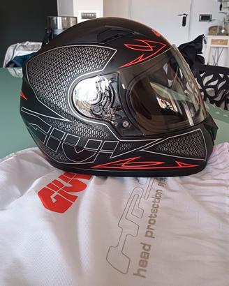 casco motociclista 
