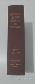 Repertorio generale annuale del foro italiano 1959