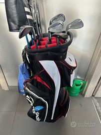 sacca da golf e 12 mazze EPON