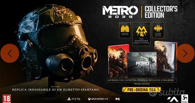 Metro 2039 ps5 collector edition