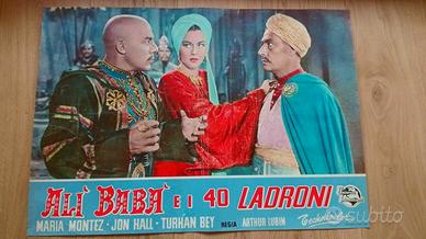 ALI' BABA e i 40 Ladroni Locandina Film 1960