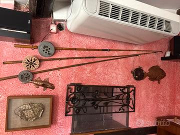 Canne da pesca vitage