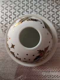 Porta candela Natalizio