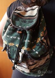 Borsa Zainetto vintage etnico fantasia