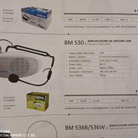 megafono amplificatore per guide turistiche