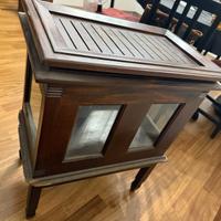 Mobiletto portavino in legno