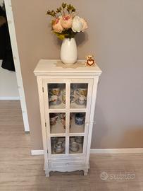 Cristalliera shabby chic Provenzale 