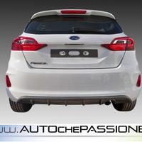 Estrattore Posteriore Tuning FORD FIESTA MK8 2018