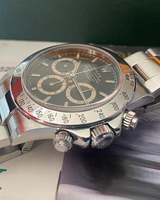 Rolex Daytona acciaio zenith seriale A full set