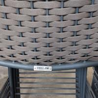 Tavoli e sedie alte designer Drigani per aperitivi