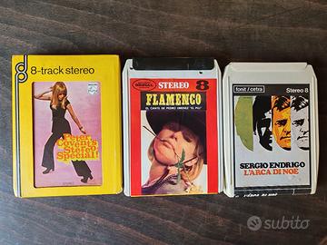 lotto 7 cassette stereo 8
