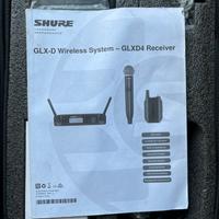 Sistema wireless SHURE GLXD4 + bodypack GLXD1