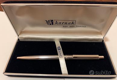 Penna a sfera Karnak in argento sterling 925