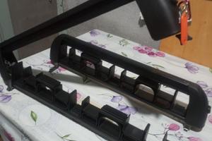 Portasci per barre tetto macchina