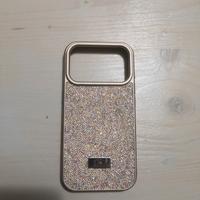 Cover iPhone 17 Pro con Slider Glitter