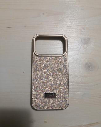 Cover iPhone 17 Pro con Slider Glitter
