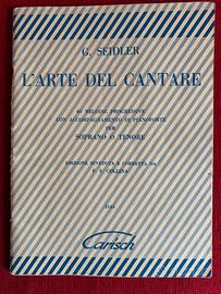 Seidler L'arte del cantare