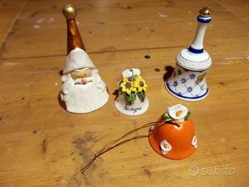 Campanelle di ceramica e porcellana -prezzo totale