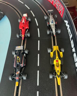 Lotto unico 4 slot Scala 1/43 carrera Go F1