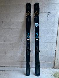 Sci freeride SALOMON +attacchi+ pelli