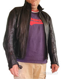 GIACCA MOTO DAINESE SPORT PELLE NERA