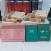 23 volumi tesori poesia miniatura deagostini 2005