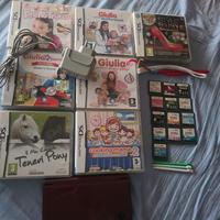nintendo DS XL con giochi 