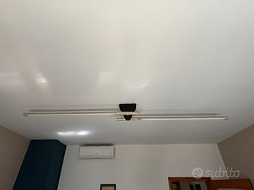 Iconica lampada fluorescente design Sistema Flu