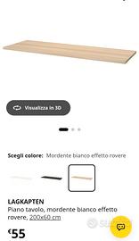 scrivania IKEA 