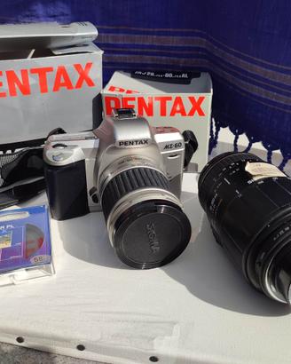 Pentax MZ-60 + obbiettivo 70-300 mm