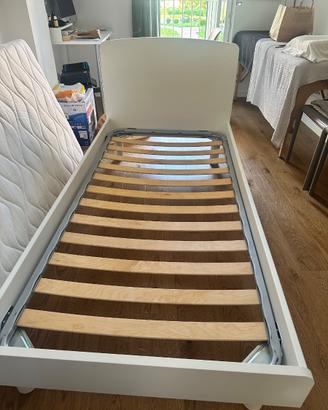 Letto singolo con materasso