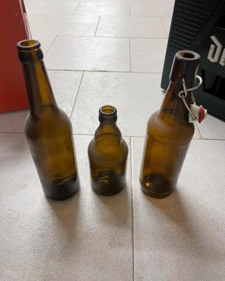100 Bottiglie birra + casse