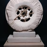 scultura in pietra leccese e legno 