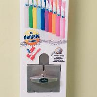 distributore spazzolini e dentifricio  da denti