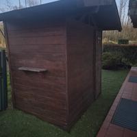 casetta legno da giardino per attrezzi