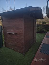 casetta legno da giardino per attrezzi