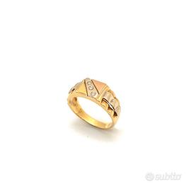 Anello tre ori uomo
