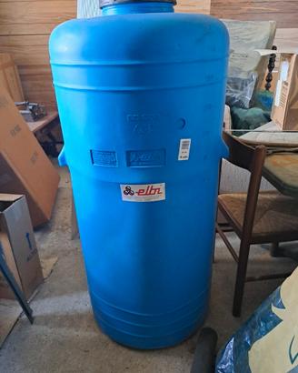 Cisterna di raccolta acqua in pvc 300 litri