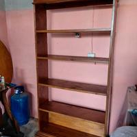 ANTICA LIBRERIA IN LEGNO MASSELLO 