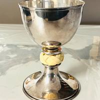 Calice liturgico - Pisside Sacra - Silver plated