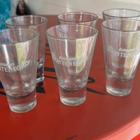 6 bicchieri amaro montenegro . Nuovi con scatola o