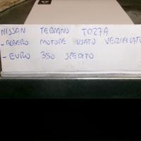 Albero motore nissan terrano 2.7 tipo td27a