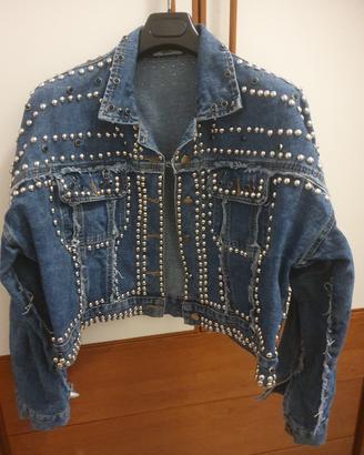 giubotto giacca jeans donna